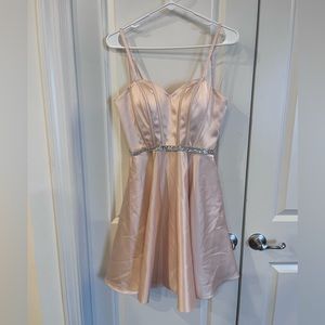 MayQueen Rose gold party dress -worn once!